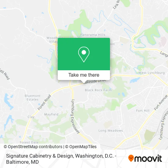 Signature Cabinetry & Design map