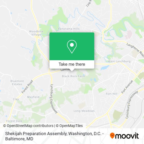 Mapa de Shekijah Preparation Assembly