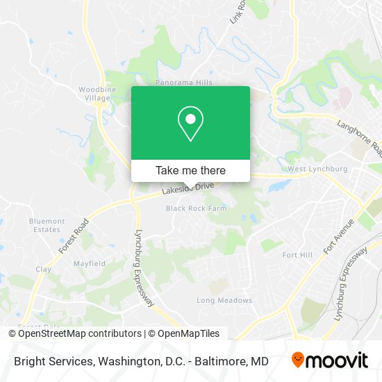 Mapa de Bright Services