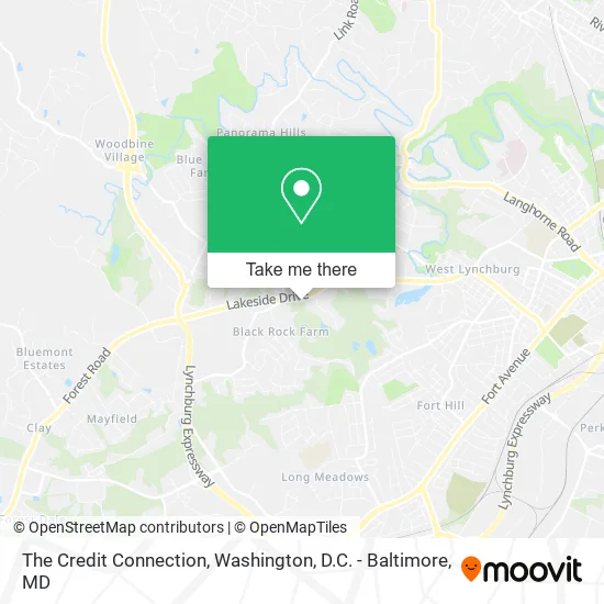 Mapa de The Credit Connection