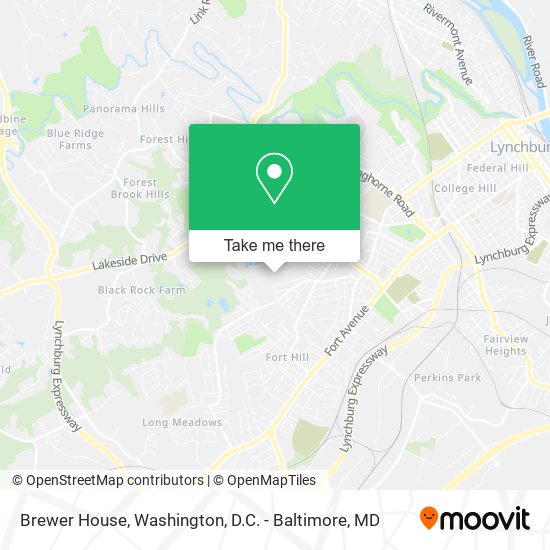 Mapa de Brewer House