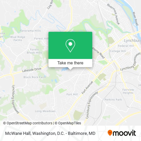 McWane Hall map