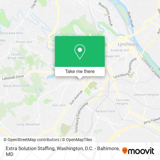 Extra Solution Staffing map