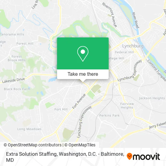 Extra Solution Staffing map