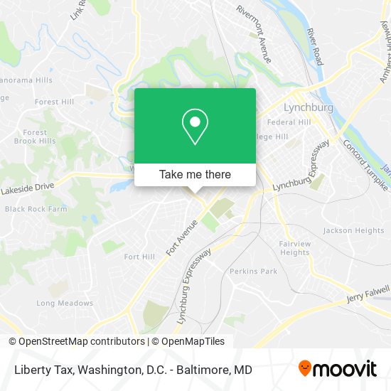 Mapa de Liberty Tax