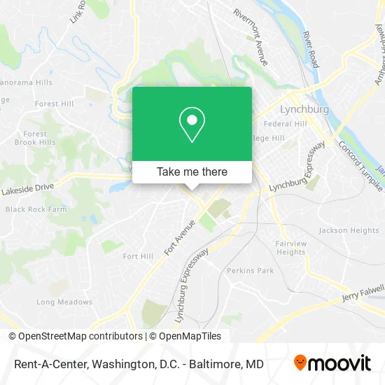 Rent-A-Center map