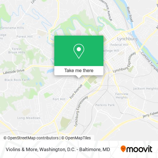 Violins & More map