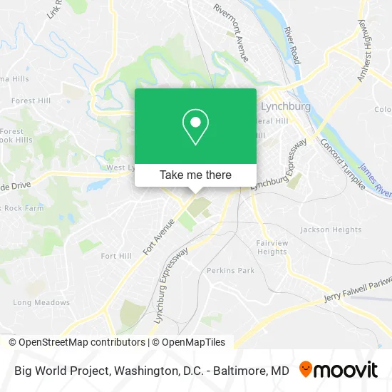Big World Project map