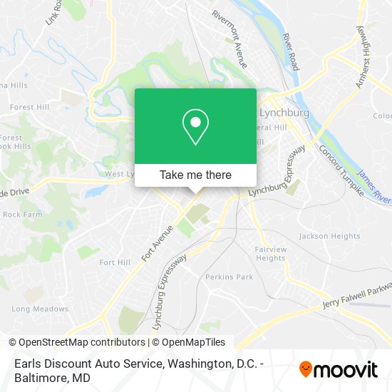 Earls Discount Auto Service map