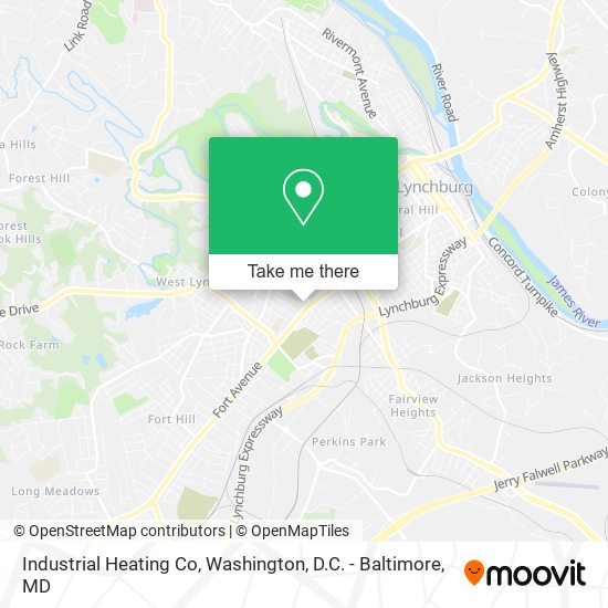 Mapa de Industrial Heating Co
