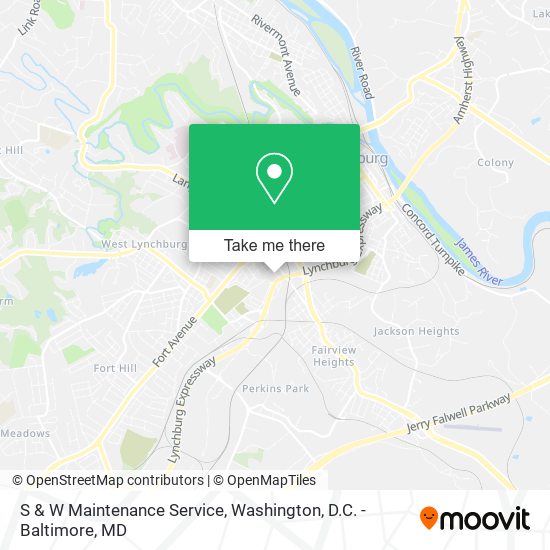 S & W Maintenance Service map