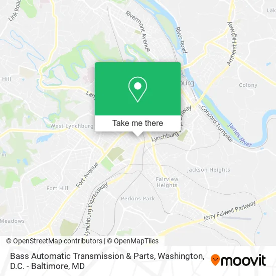 Bass Automatic Transmission & Parts map