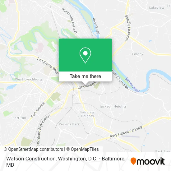 Watson Construction map