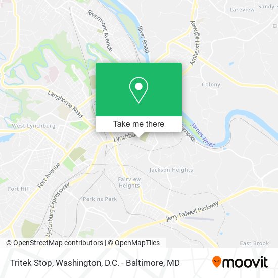 Tritek Stop map