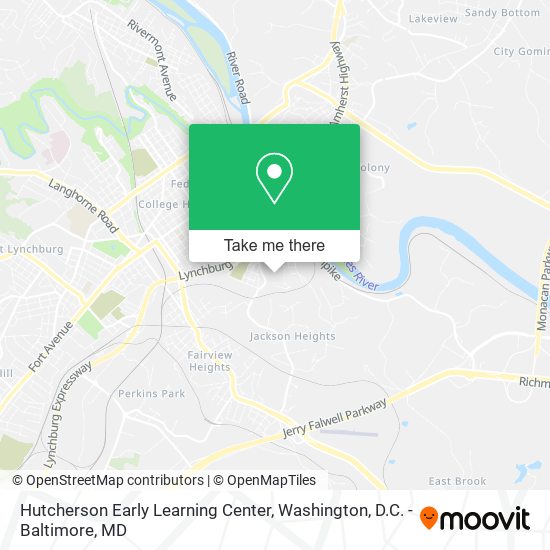Hutcherson Early Learning Center map