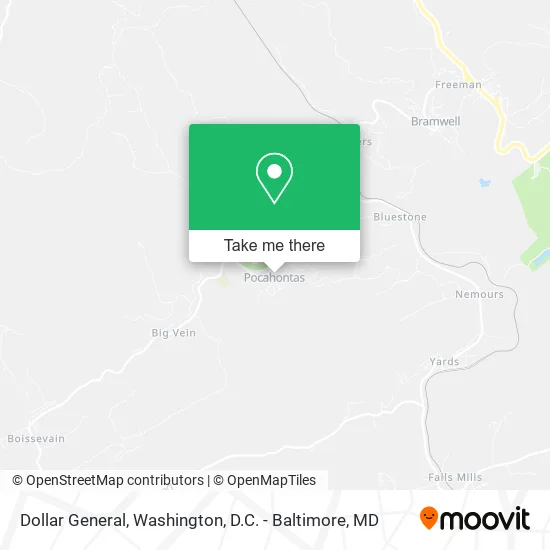 Dollar General map