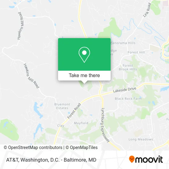AT&T map