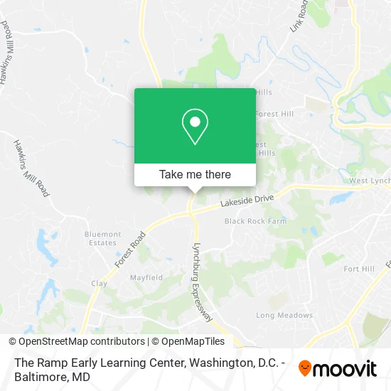 The Ramp Early Learning Center map