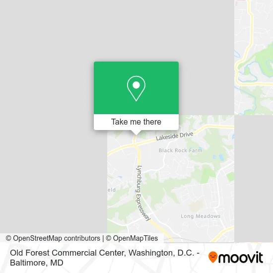 Old Forest Commercial Center map