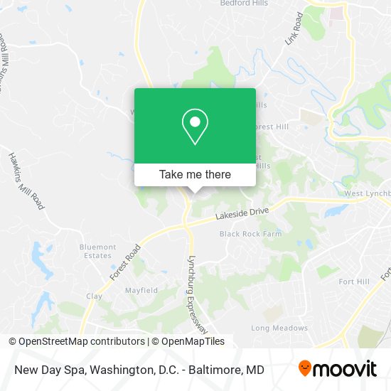 New Day Spa map