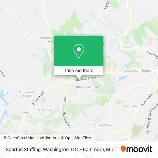 Spartan Staffing map