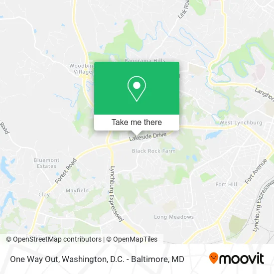 One Way Out map
