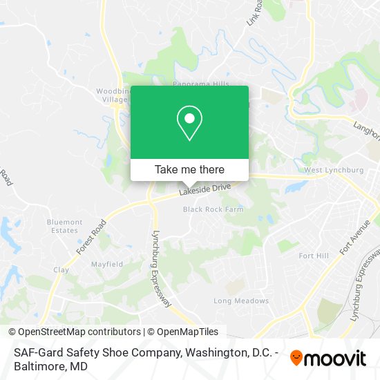 SAF-Gard Safety Shoe Company map