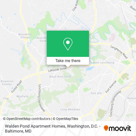 Walden Pond Apartment Homes map