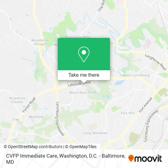 Mapa de CVFP Immediate Care