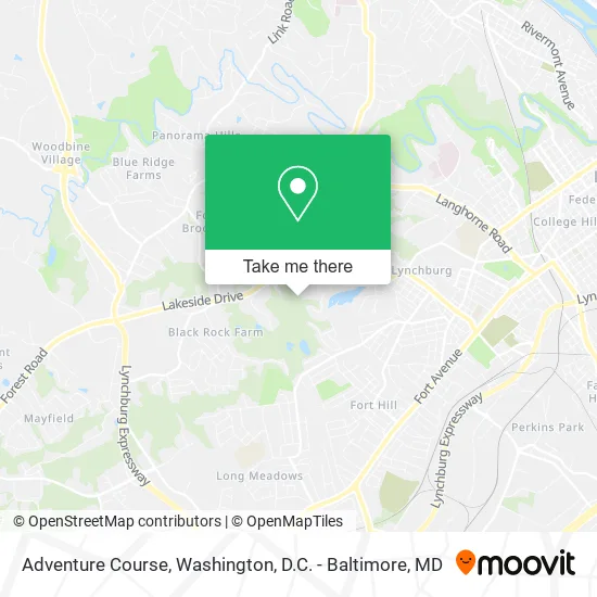 Adventure Course map