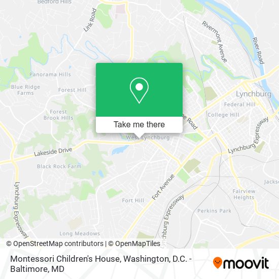 Mapa de Montessori Children's House