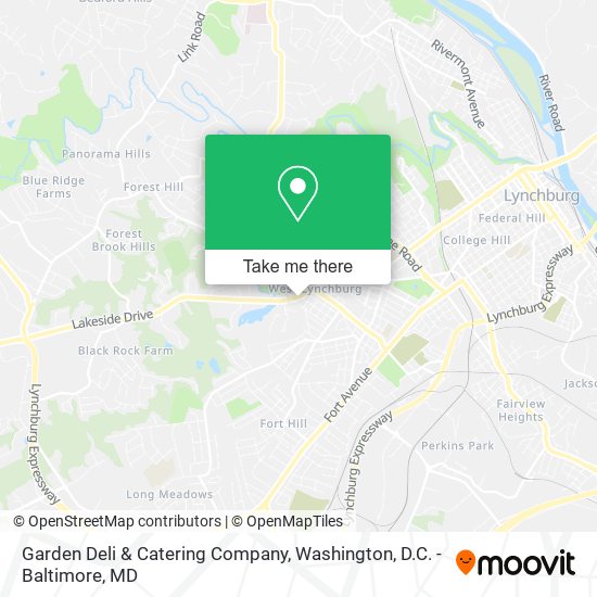 Garden Deli & Catering Company map
