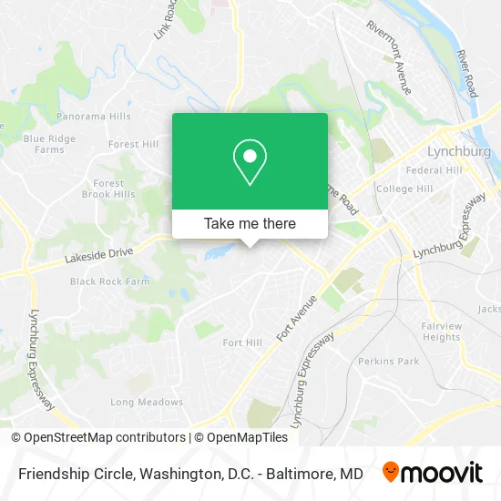 Friendship Circle map