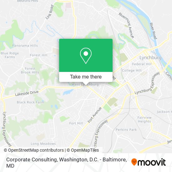 Corporate Consulting map