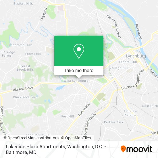 Lakeside Plaza Apartments map