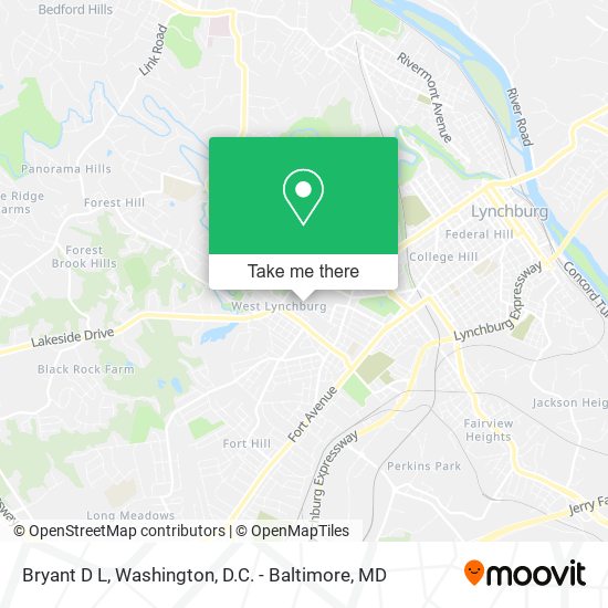 Mapa de Bryant D L