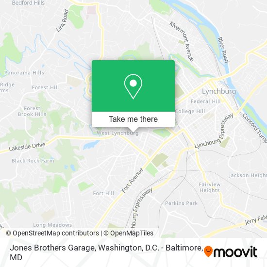 Mapa de Jones Brothers Garage