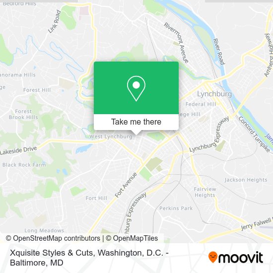Mapa de Xquisite Styles & Cuts