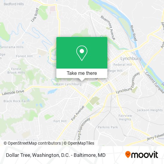 Dollar Tree map