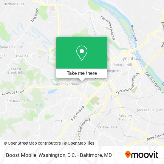Boost Mobile map
