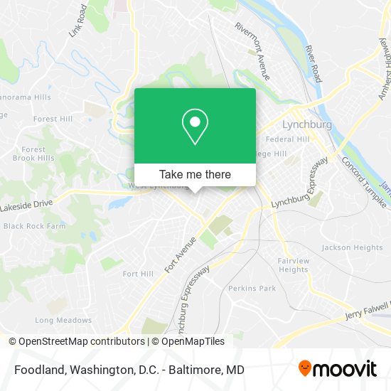 Foodland map