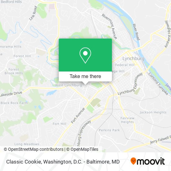 Classic Cookie map