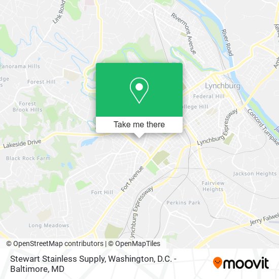 Mapa de Stewart Stainless Supply