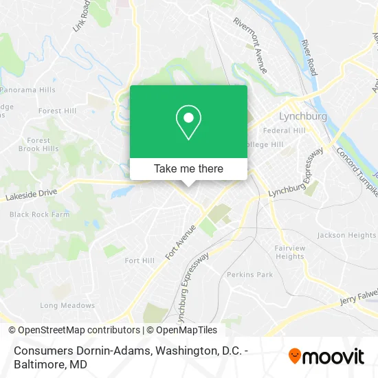 Consumers Dornin-Adams map