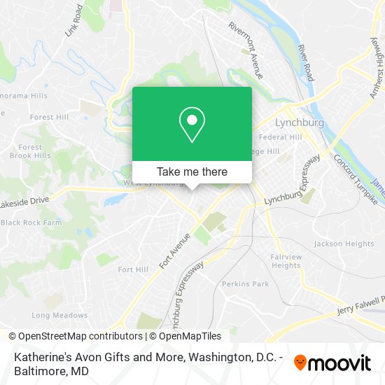 Mapa de Katherine's Avon Gifts and More