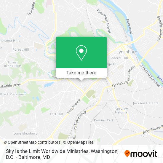 Mapa de Sky Is the Limit Worldwide Ministries