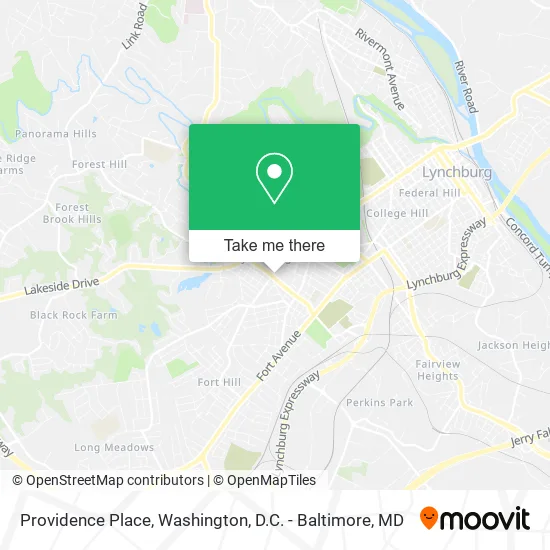 Providence Place map
