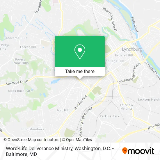 Word-Life Deliverance Ministry map