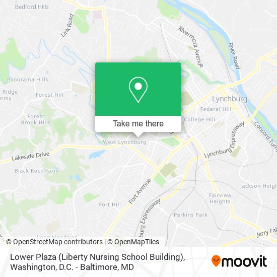Lower Plaza (Liberty Nursing School Building) map