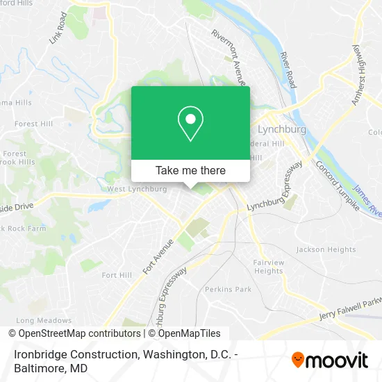 Ironbridge Construction map